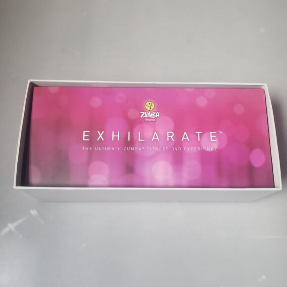 Zumba Exhilarate Fitness DVD Set Complete in Box - Picture 3 of 10